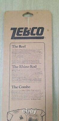 Zebco 33 Rhino Tough Tring Et 2 Rouleaux Assortis Combo Made In The USA New Vintage