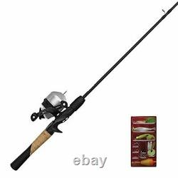 Zebco 33 Spincast Reel And 2-piece Fishing Rod Package Combo, 5.5-foot Durable F