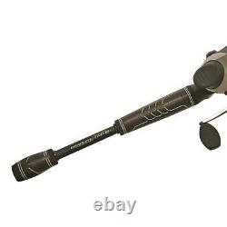 Zebco Bullet Im8 Rod Et Lancer Combiné Durable Tout En Métal Reel Fishing Combo