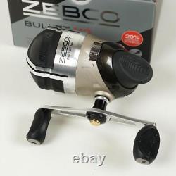 Zebco Bullet Mg Zb30Mg Spin Cast Reel translates to 'Moulinet à lancer Zebco Bullet Mg Zb30Mg'.