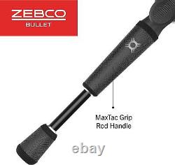 Zebco Bullet Spincast Reel Et De Pêche Rod Combo, Im8 Graphite Pôle De Pêche, Ou