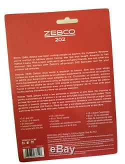Zebco Bullet Super Rapide Et Zebco 202 Lot De Deux Nouveaux Spin Roulettes Reels Nib