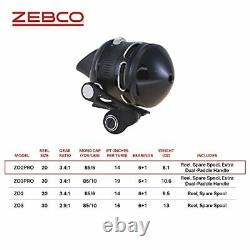 Zebco / Quantum Omega Pro 3sz Sc Reel 10 Noir Taille Unique Zo2pro06bx3