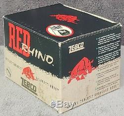 Zebco Red Rhino Vintage 1996 Nouveau Dans La Boîte Spincast Reel Made In USA Rare Hat Offre