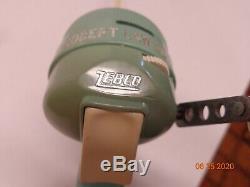 Zebco Robins Egg Bleu Rod & Reel Combo Rare Spincast